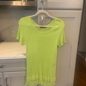 Lime Green Rag & Bone top Small